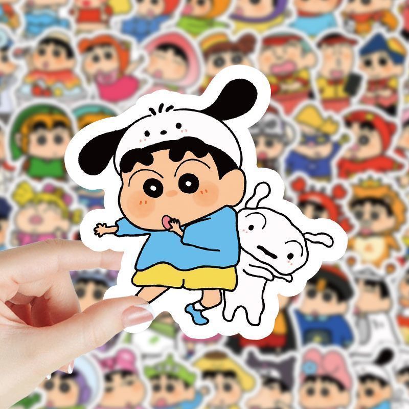Crayon Shin-chan Cartoon Cute  - Sticker Sheet Set ulasan dan harga
