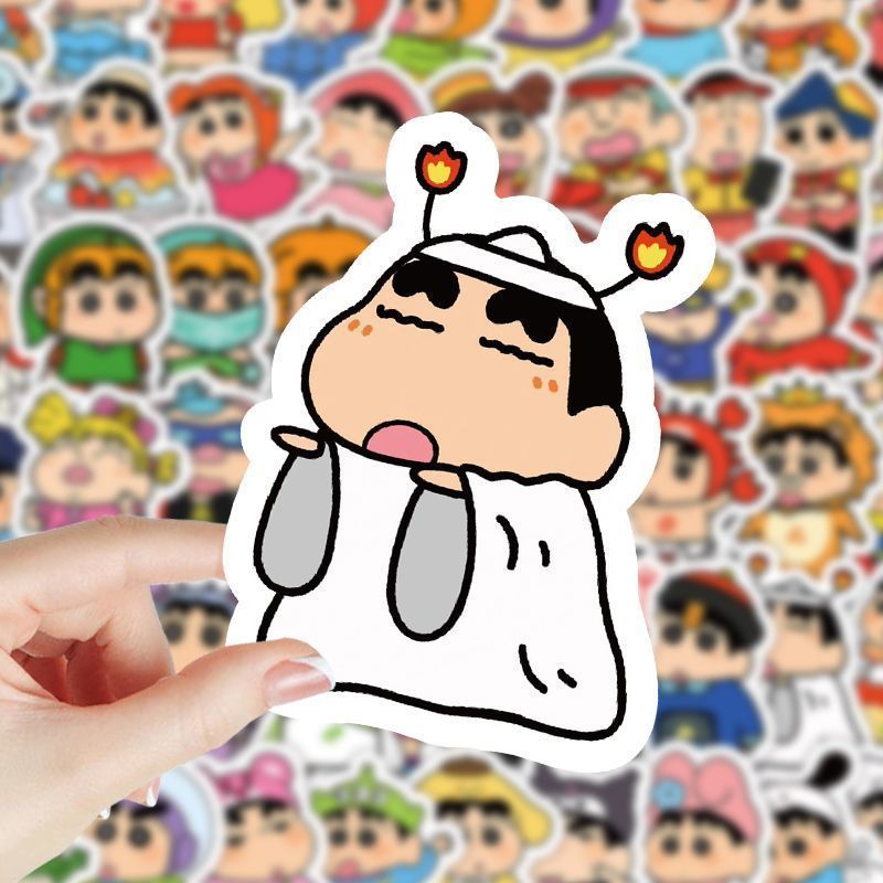 Crayon Shin-chan Cartoon Cute  - Sticker Sheet Set ulasan dan harga