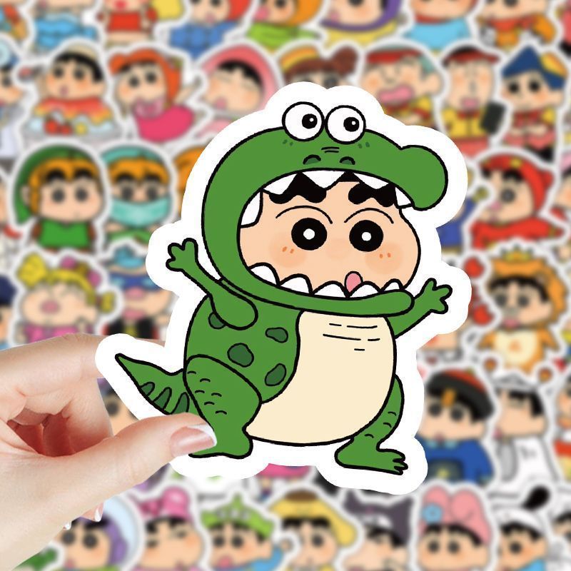 Crayon Shin-chan Cartoon Cute  - Sticker Sheet Set ulasan dan harga
