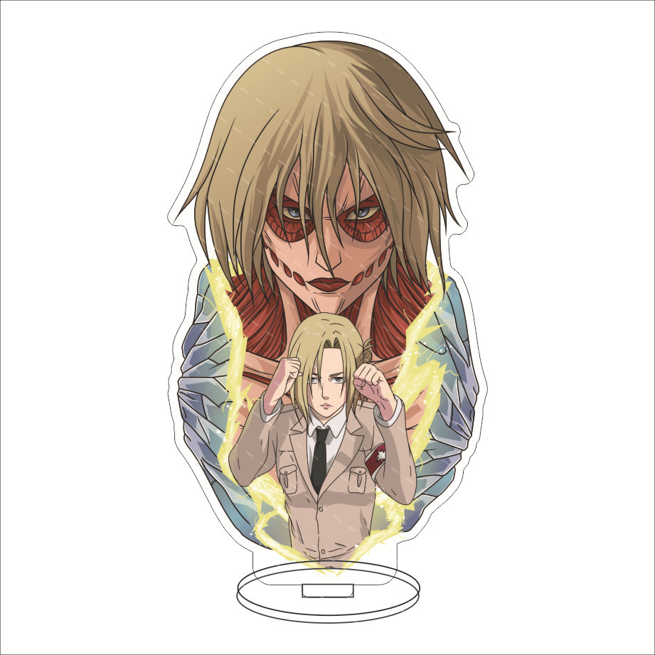 16CM Anime Figure ‌Attack on T - Acrylic Stand Figure ulasan dan harga