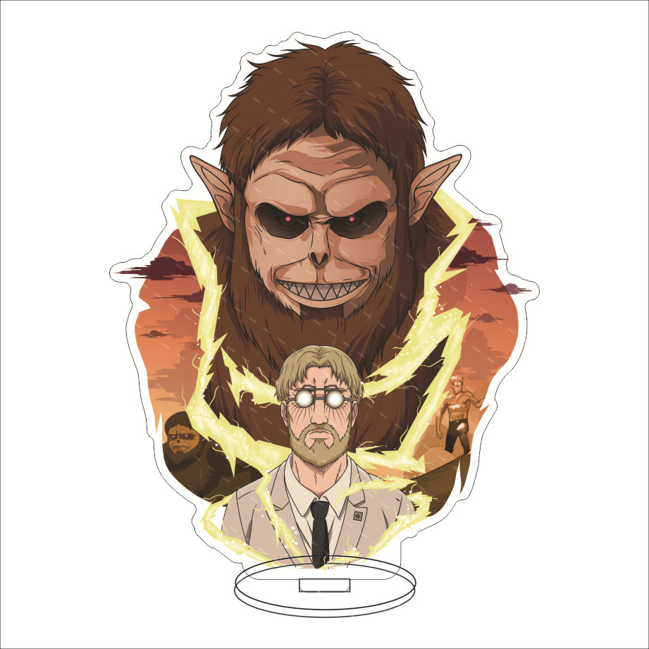 16CM Anime Figure ‌Attack on T - Acrylic Stand Figure ulasan dan harga