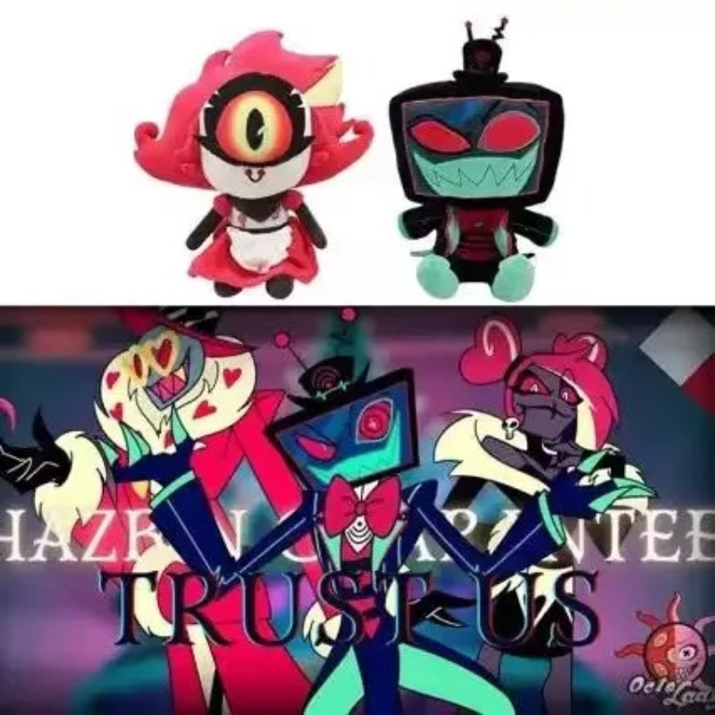 NEW Hazbin Hotel Plush Toys Fu - Anime Merchandise Plush Toys ulasan dan harga