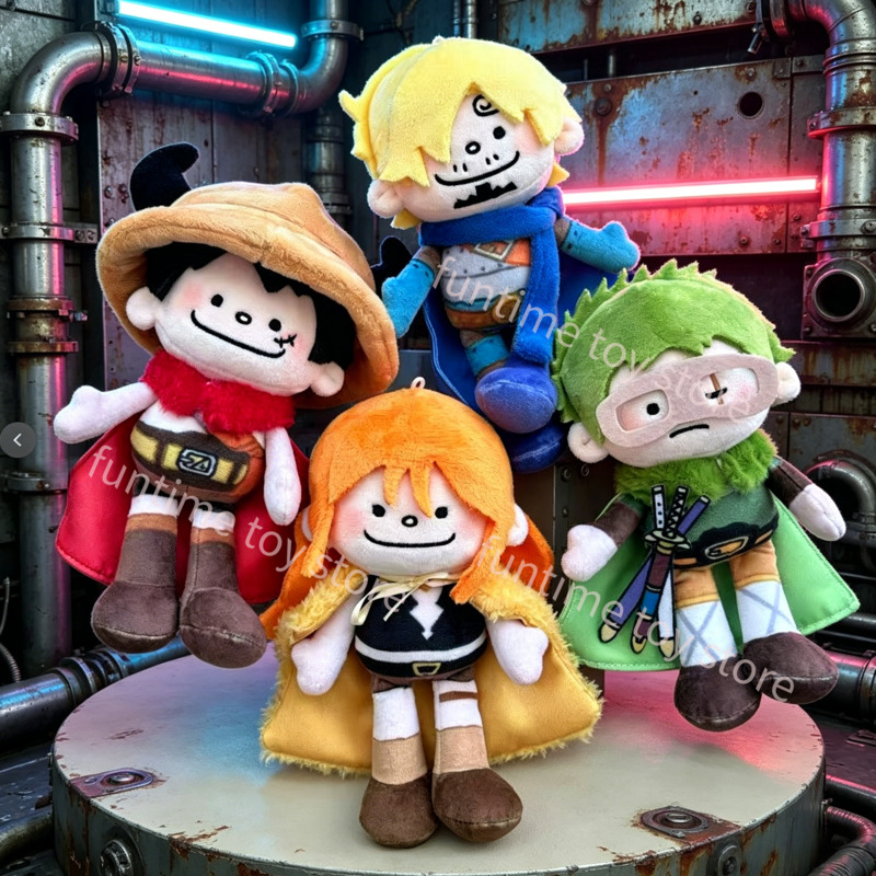 15CM Anime One Piece Plush Dol - Anime Merchandise Plush Toys ulasan dan harga
