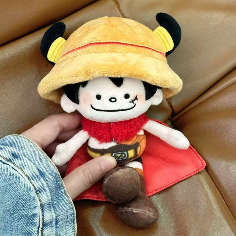 15CM Anime One Piece Plush Dol - Anime Merchandise Plush Toys ulasan dan harga