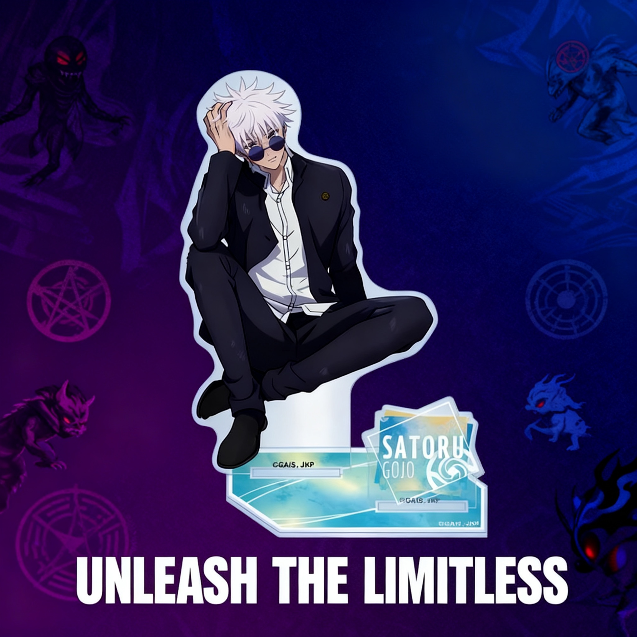 Jujutsu Kaisen Gojo Satoru Get - Anime Convention Merchandise ulasan dan harga