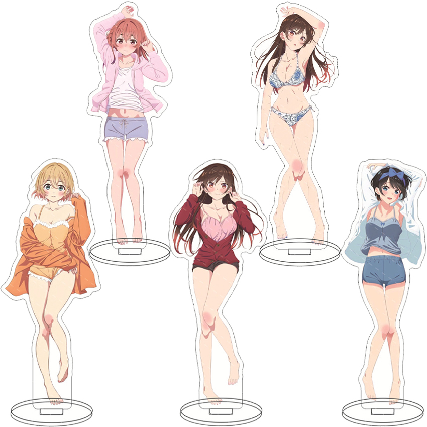 16CM Anime Figure Rent A Girlf - Acrylic Stand Figure ulasan dan harga