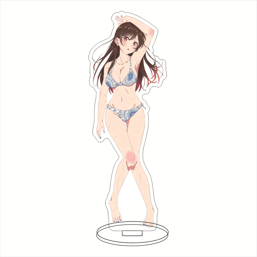 16CM Anime Figure Rent A Girlf - Acrylic Stand Figure ulasan dan harga