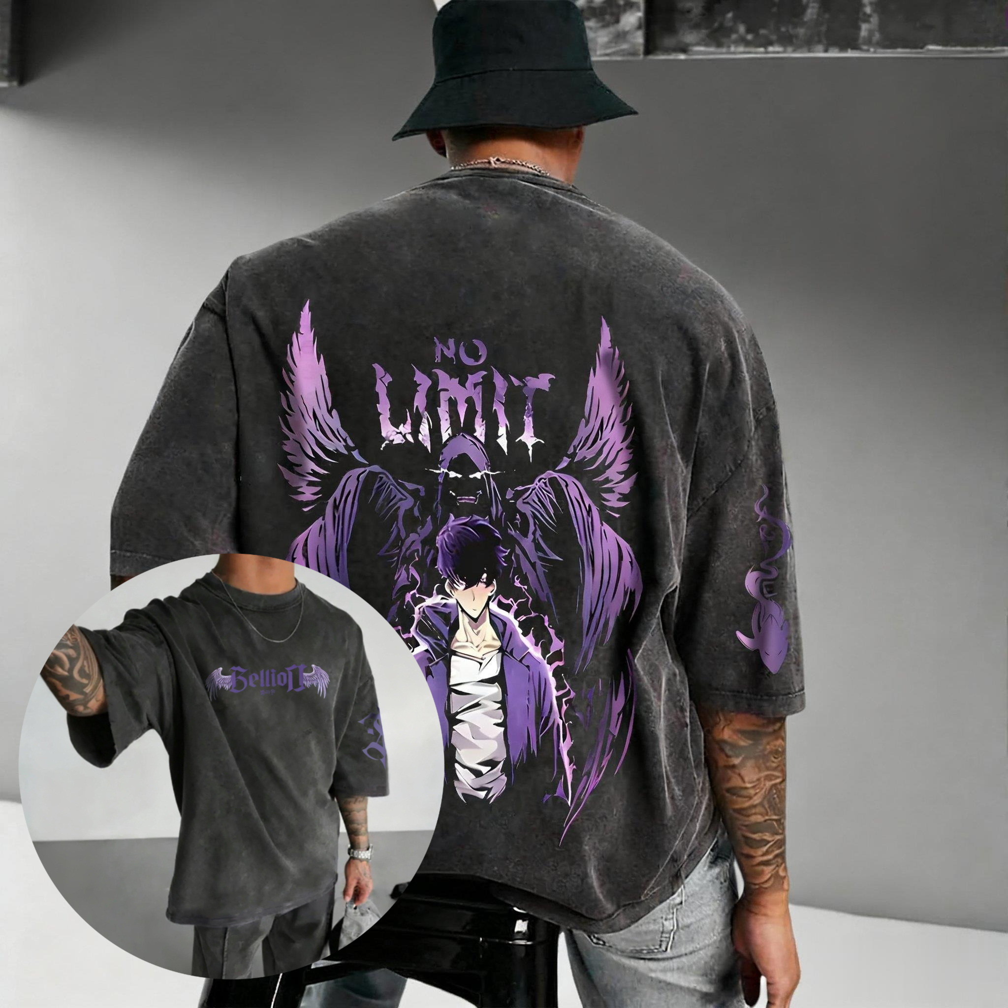 Solo Leveling Anime Print Vint - Anime Merchandise Solo Leveling ulasan dan harga