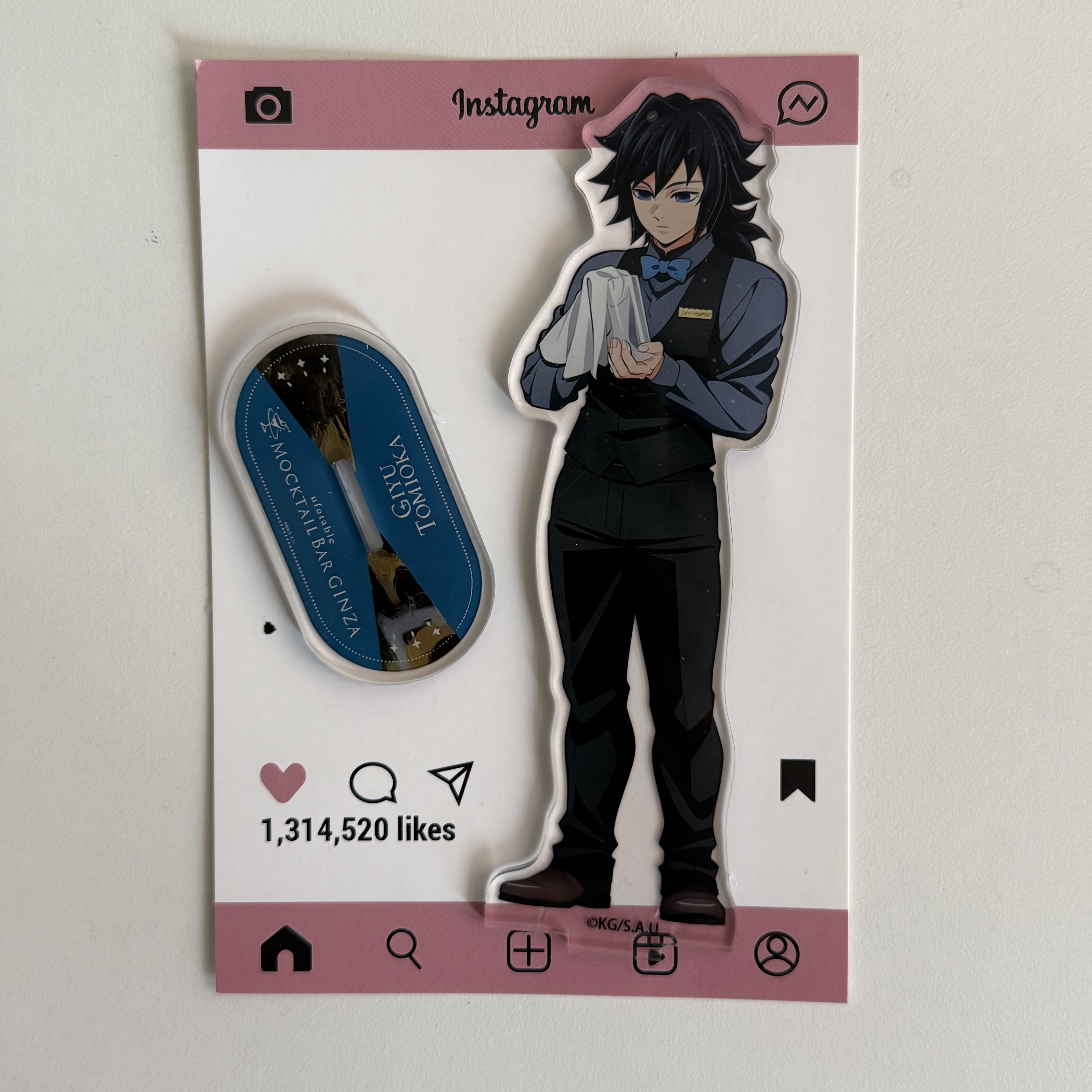Anime Peripherals Bartender Gi - Acrylic Stand Figure ulasan dan harga