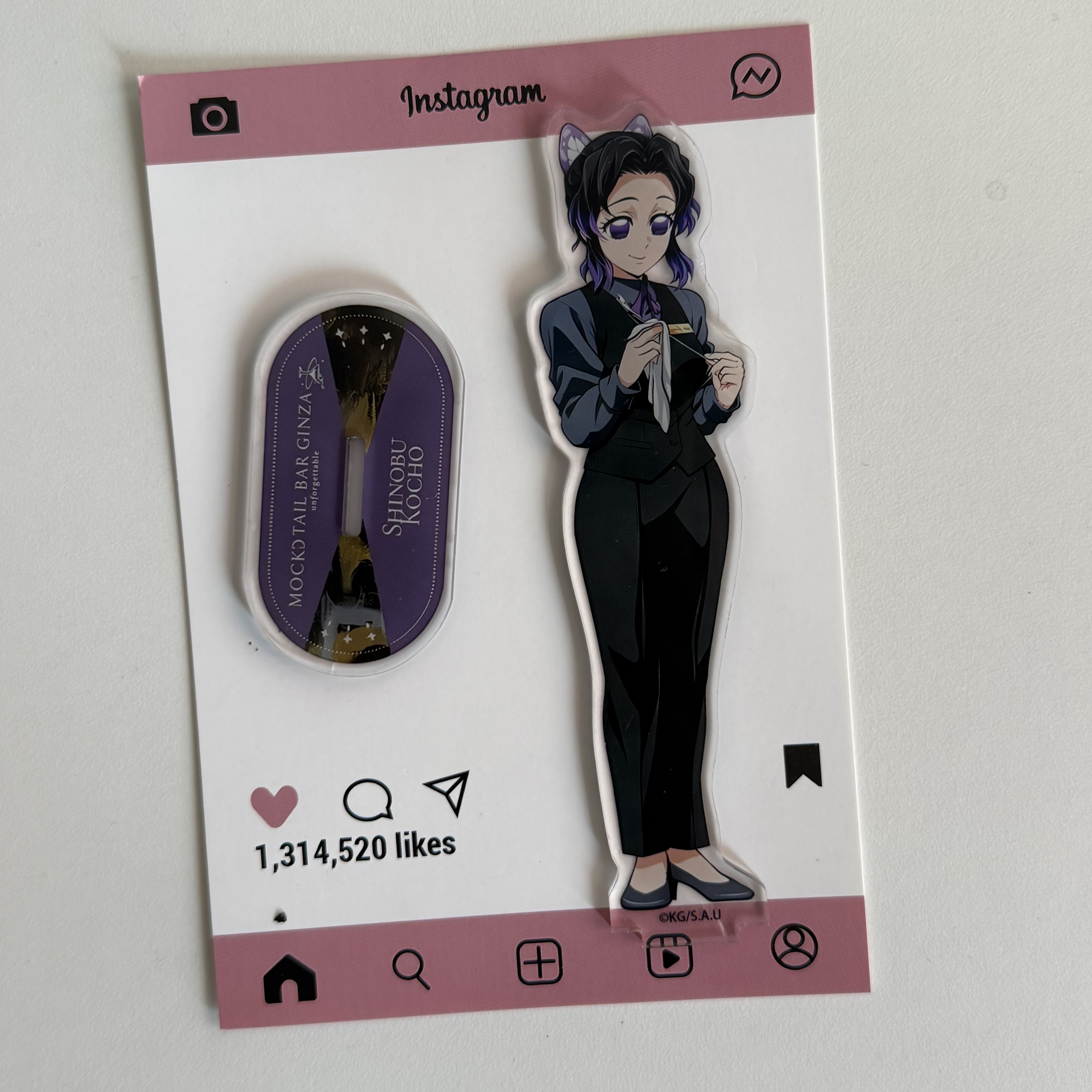 Anime Peripherals Bartender Gi - Acrylic Stand Figure ulasan dan harga