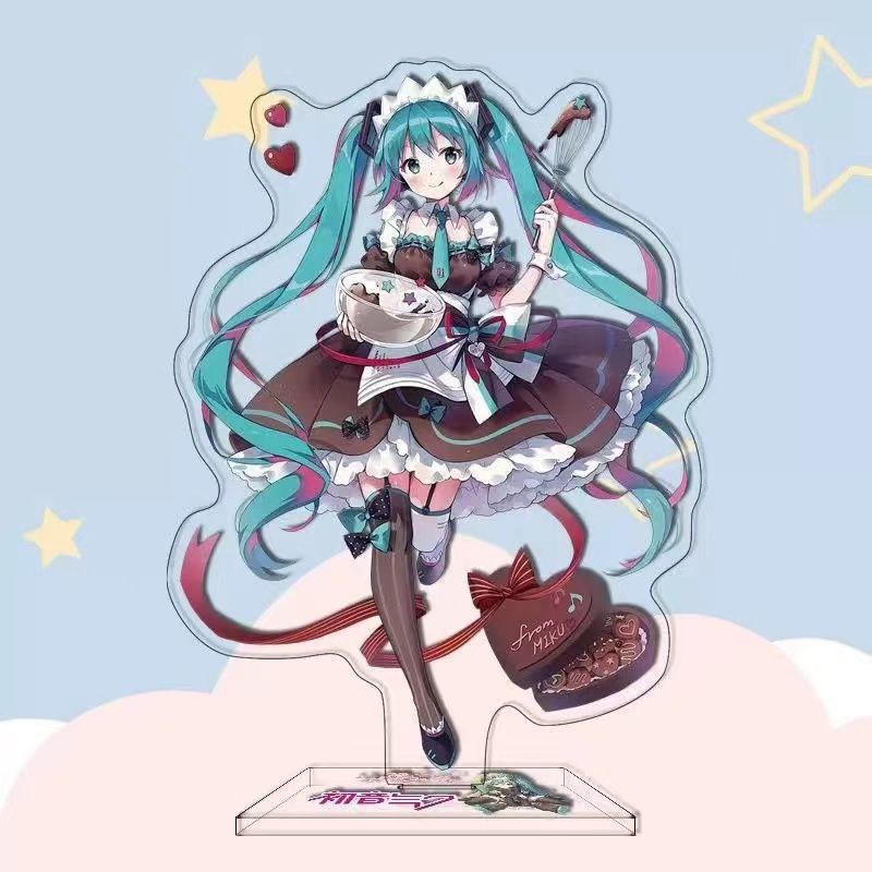 Hatsune Miku Anime Character A - Acrylic Stand Figure ulasan dan harga