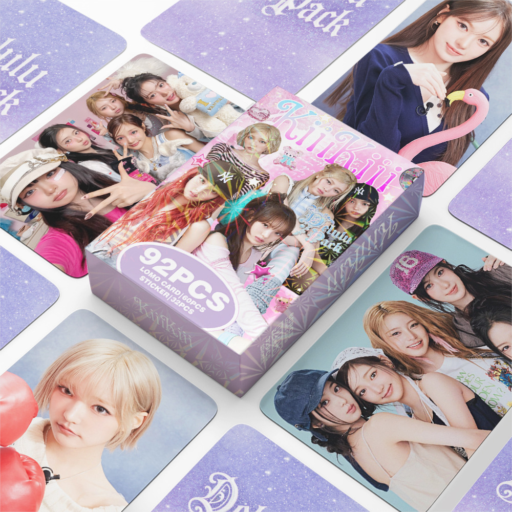 92pcs KiiiKiii Delulu Pack Pho - Sticker Sheet Set ulasan dan harga