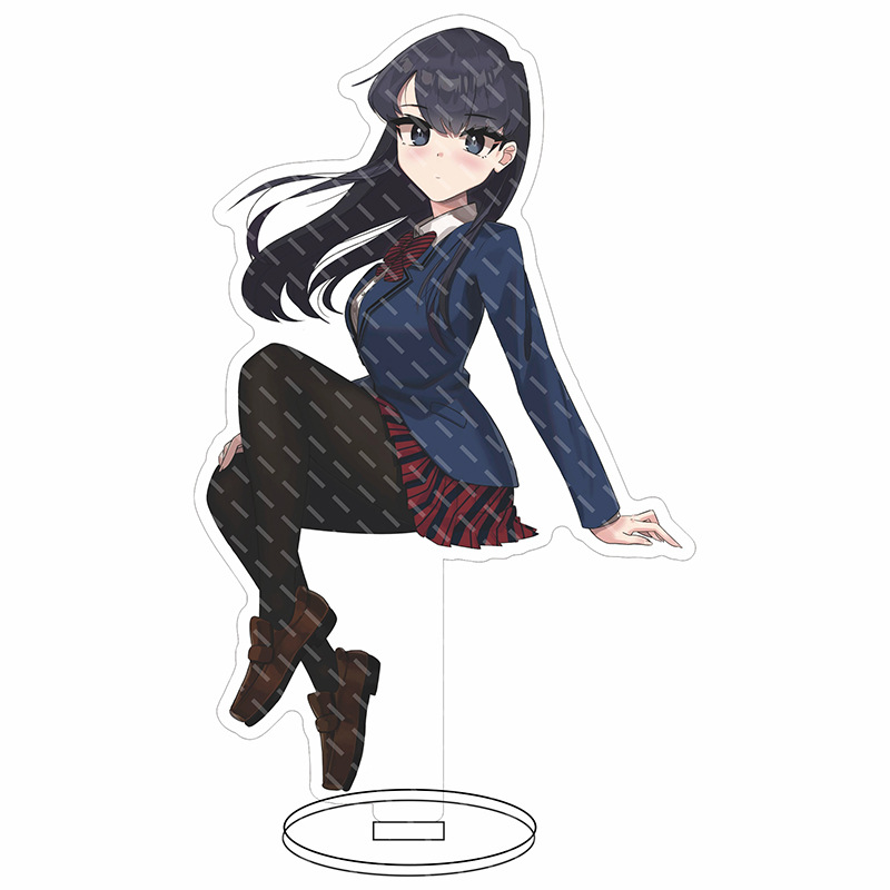 16CM Anime Figure Komi Can't C - Acrylic Stand Figure ulasan dan harga