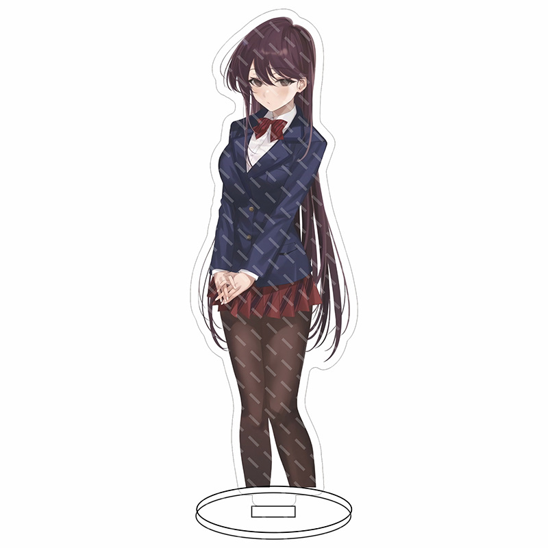 16CM Anime Figure Komi Can't C - Acrylic Stand Figure ulasan dan harga
