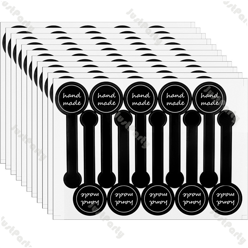 Set of 10 Sheets Gift Box Labe - Sticker Sheet Set ulasan dan harga