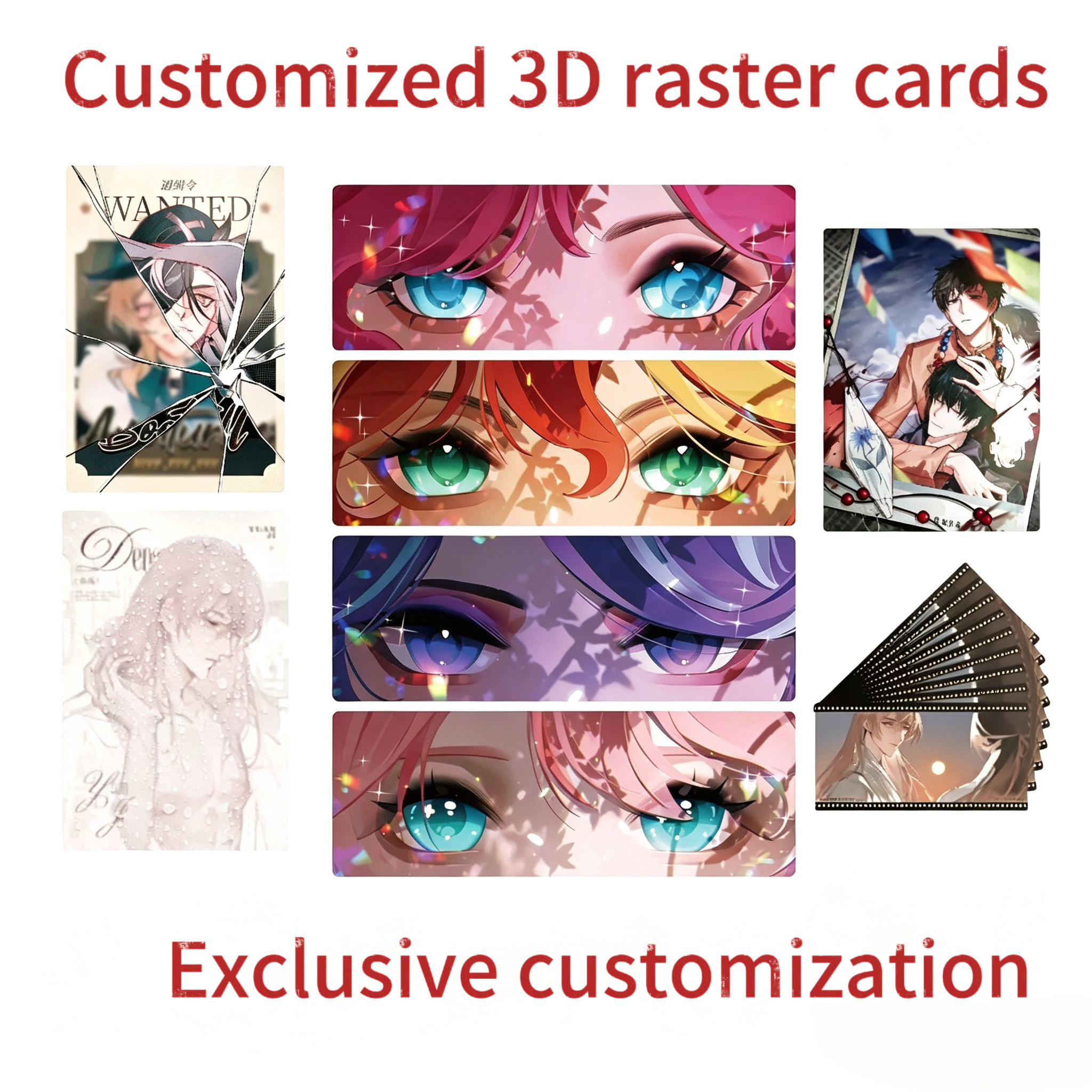 Customized Picture Raster 3D C - Anime Merchandise For Sale ulasan dan harga