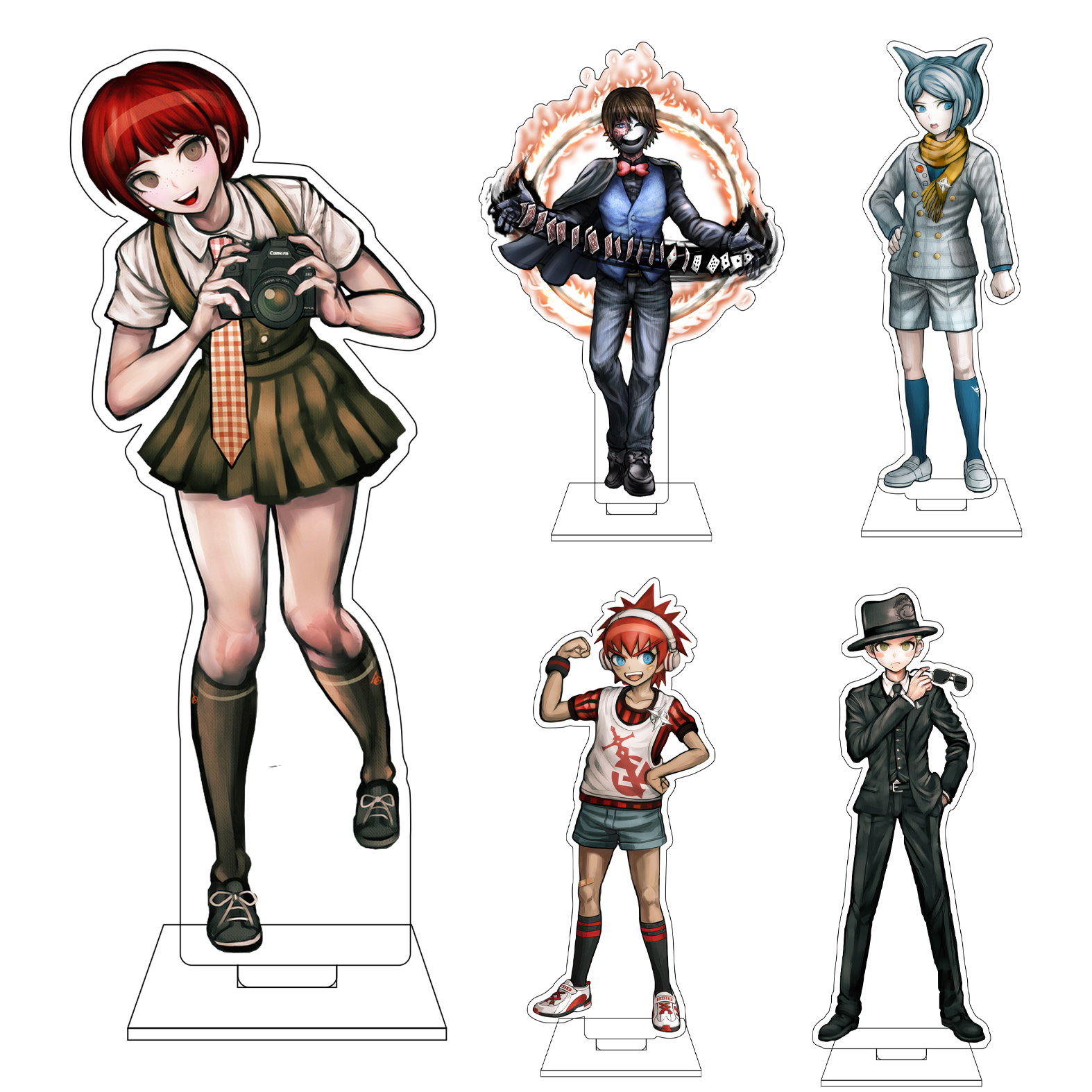 16CM Anime Danganronpa Cosplay - Acrylic Stand Figure ulasan dan harga
