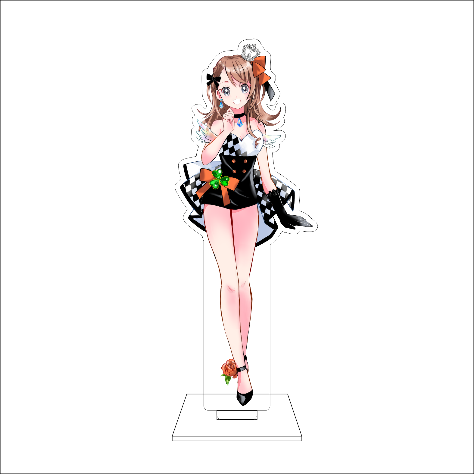 16CM Anime ‌Project SEKAI COLO - Acrylic Stand Figure ulasan dan harga