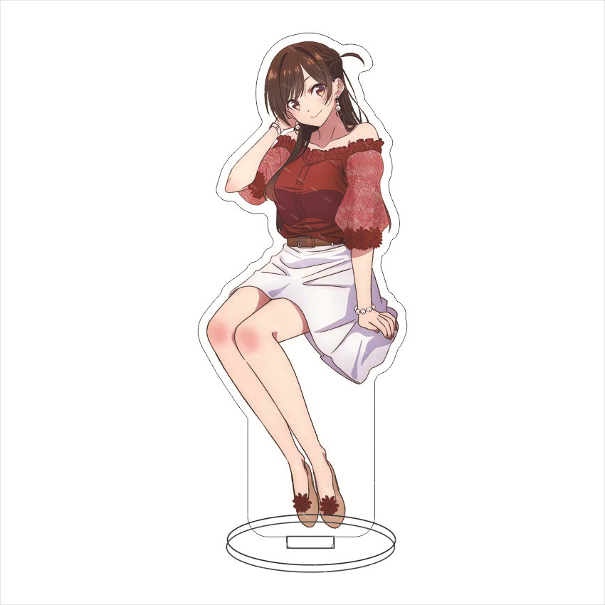 16CM Anime Figure Rent-A-Girlf - Acrylic Stand Figure ulasan dan harga