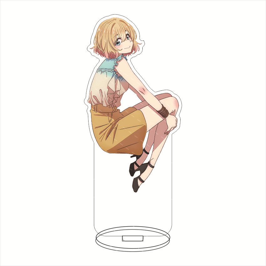 16CM Anime Figure Rent-A-Girlf - Acrylic Stand Figure ulasan dan harga