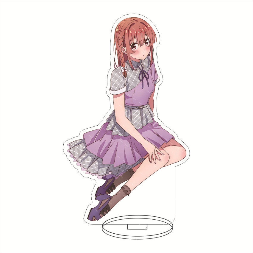 16CM Anime Figure Rent-A-Girlf - Acrylic Stand Figure ulasan dan harga