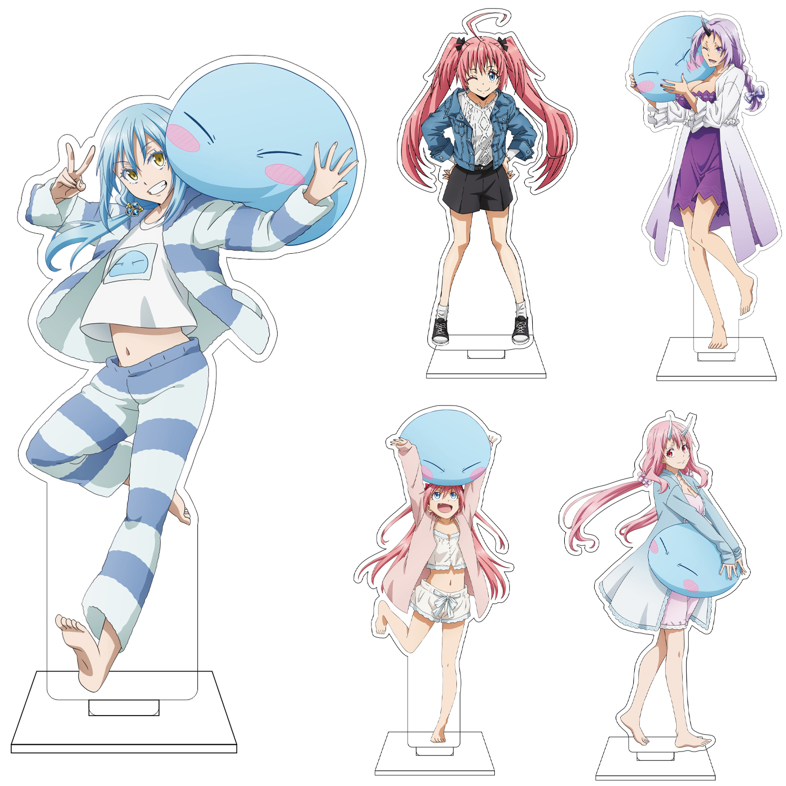 16CM Anime Rimuru Tempest Diab - Acrylic Stand Figure ulasan dan harga