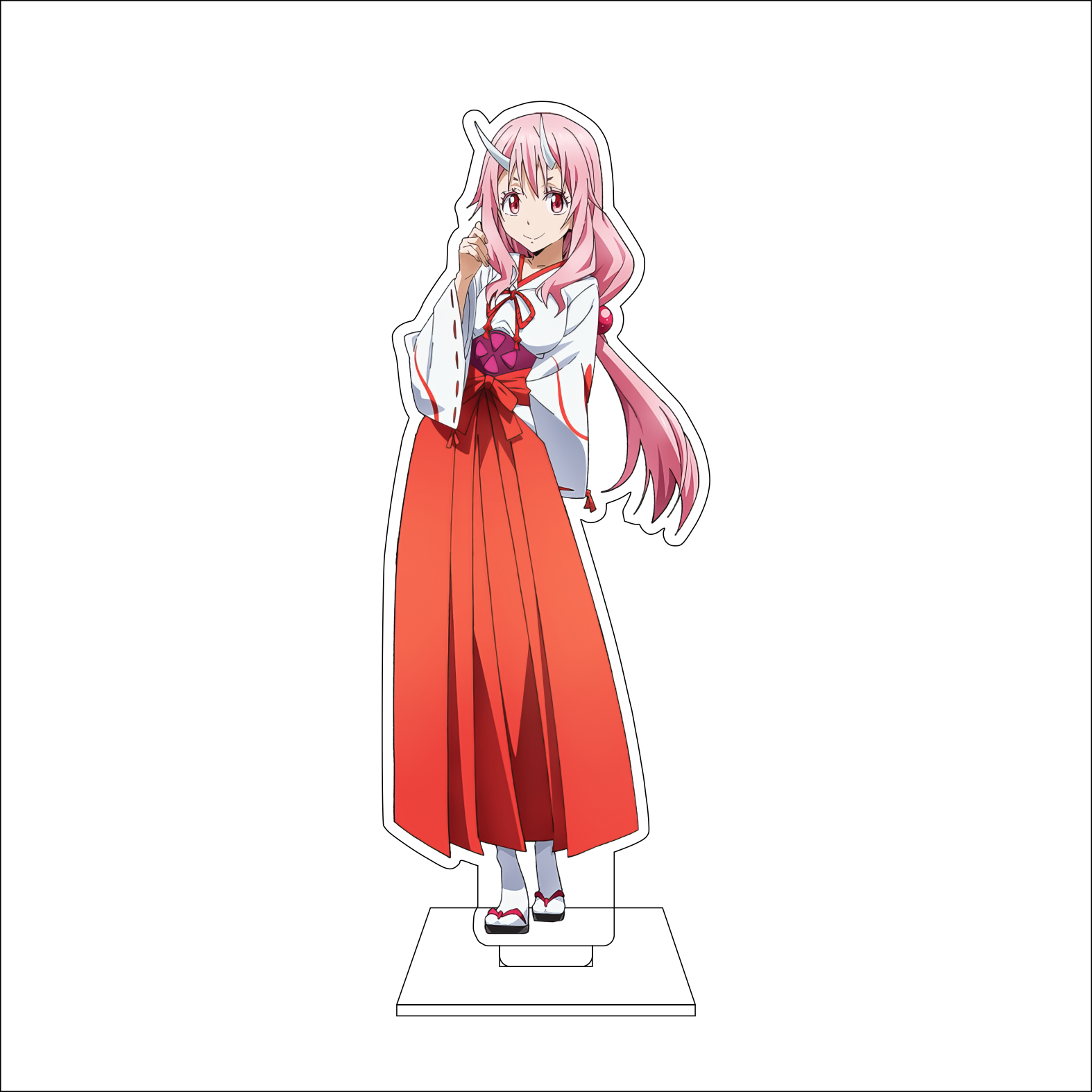 16CM Anime Rimuru Tempest Diab - Acrylic Stand Figure ulasan dan harga