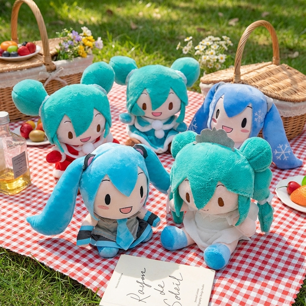 Hatsune Miku Plush Toy Anime P - Anime Merchandise For Sale ulasan dan harga