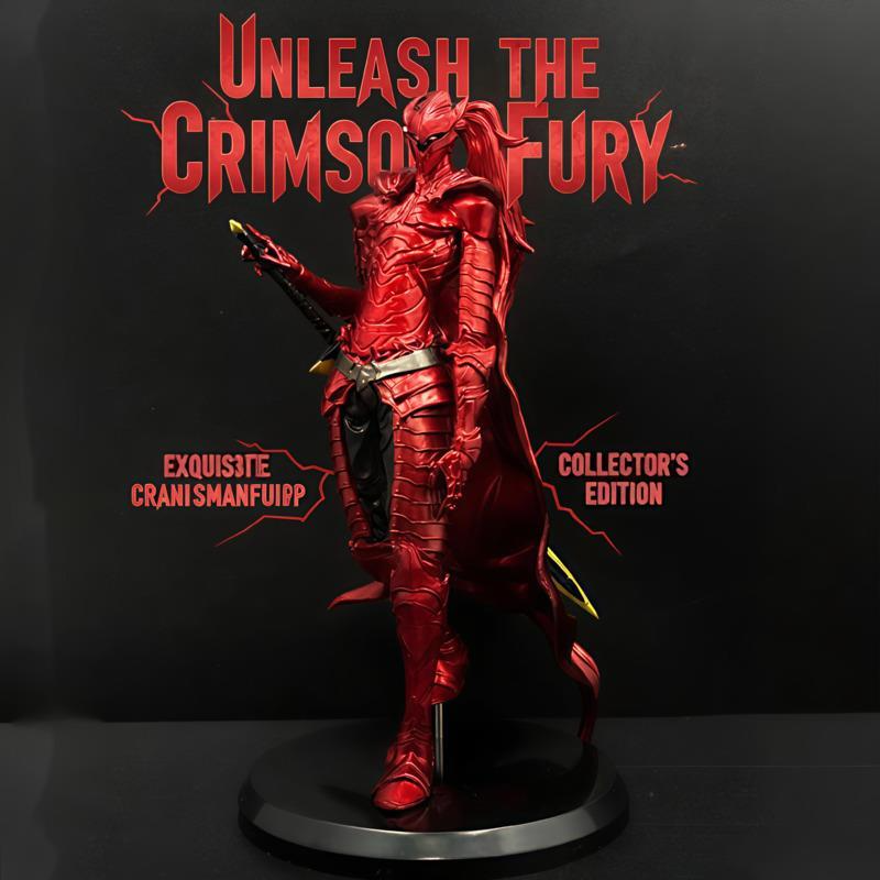 Blood-Red Knight Igris GK Figu - Anime Merchandise Solo Leveling ulasan dan harga