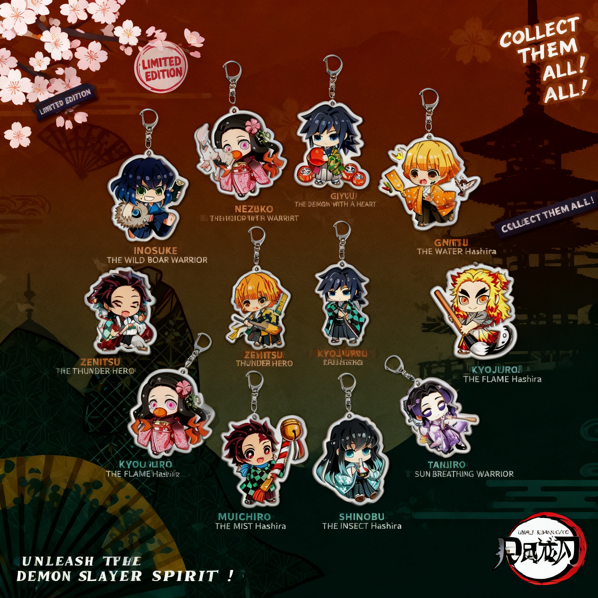 Demon Slayer Kimetsu no Yaiba  - Anime Convention Merchandise ulasan dan harga