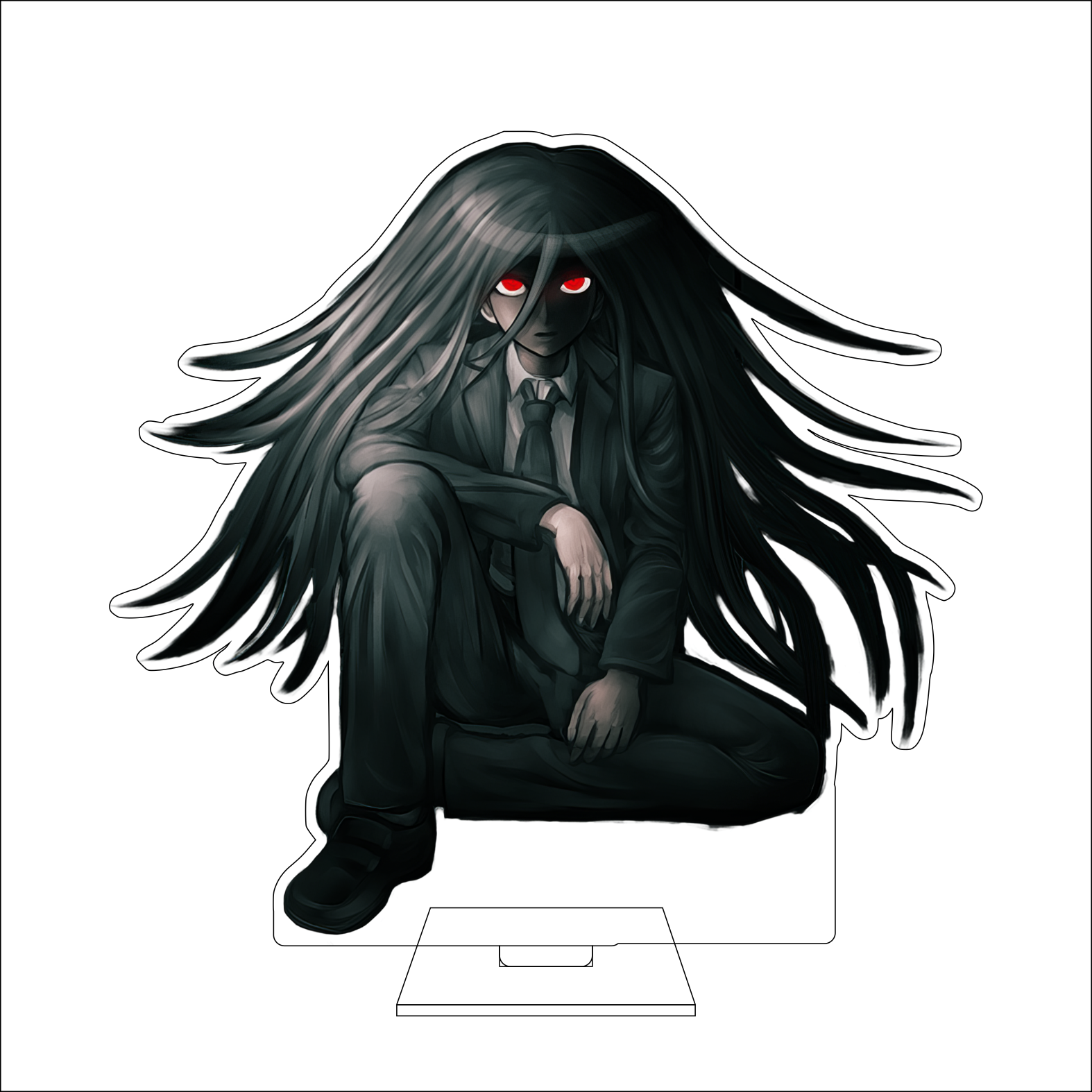 16CM Anime Danganronpa Cosplay - Acrylic Stand Figure ulasan dan harga
