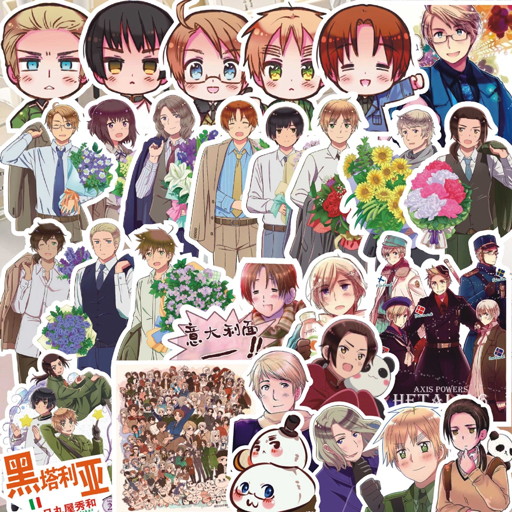 1 Pack Anime Sticker Axis Powe - Sticker Sheet Set ulasan dan harga