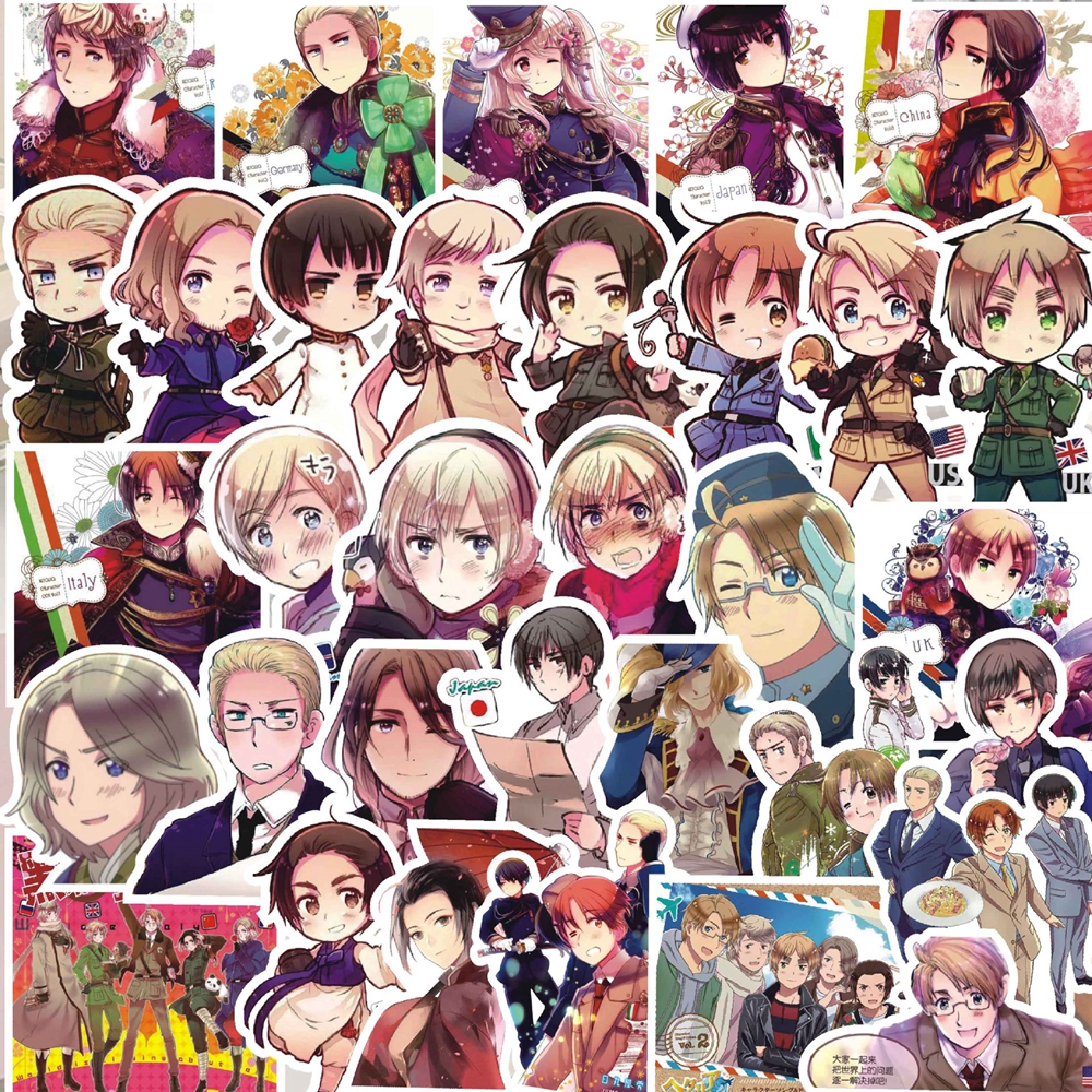 1 Pack Anime Sticker Axis Powe - Sticker Sheet Set ulasan dan harga