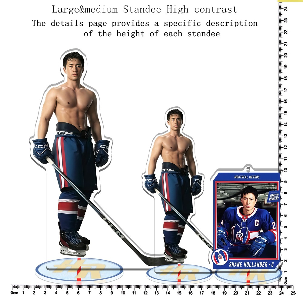 Heated Rivalry Figure Acrylic  - Acrylic Stand Figure ulasan dan harga