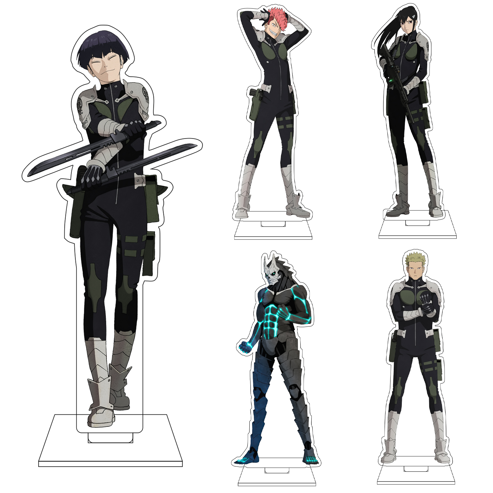 16CM Anime Kaiju No.8 Cosplay  - Acrylic Stand Figure ulasan dan harga