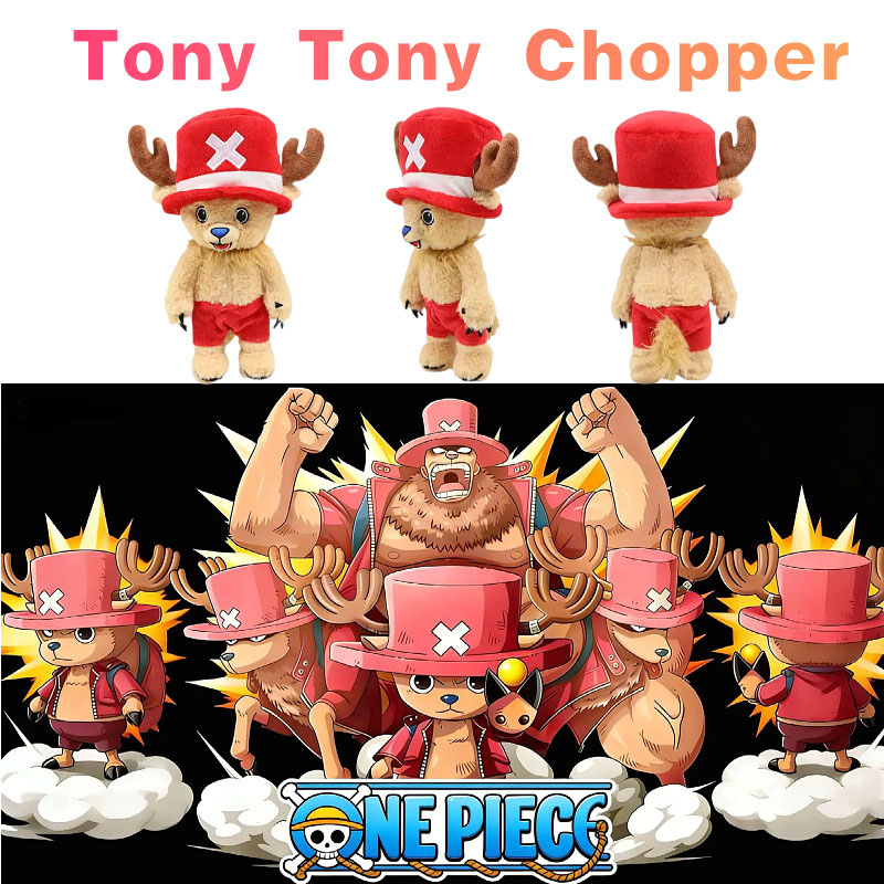 26cm One Piece Tony Tony Chopp - Anime Merchandise Plush Toys ulasan dan harga