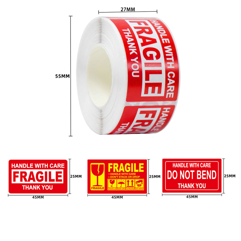 250PCS Fragile Stickers Handle - Sticker Sheet Set ulasan dan harga